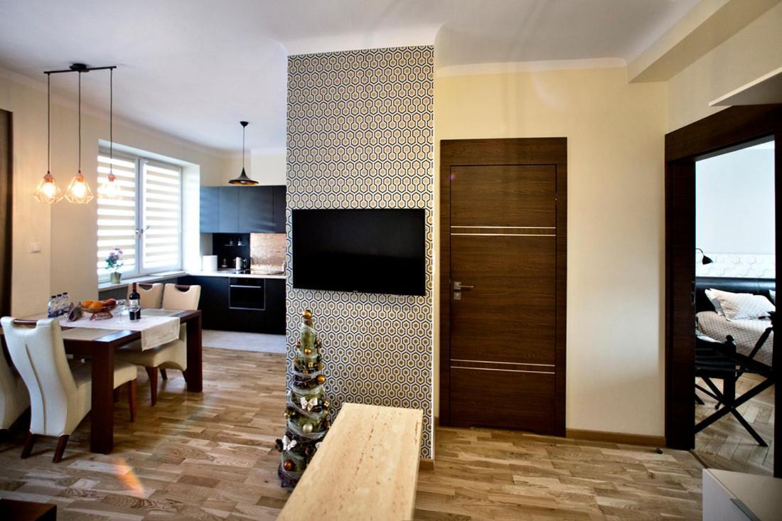 Niepodleglosci Serviced Apartments Warschau Exterior foto